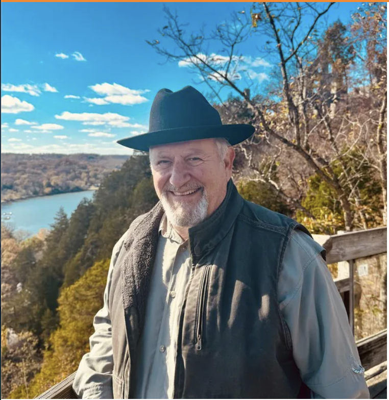 Pat McNally overlooking the Lake of the Ozarks
